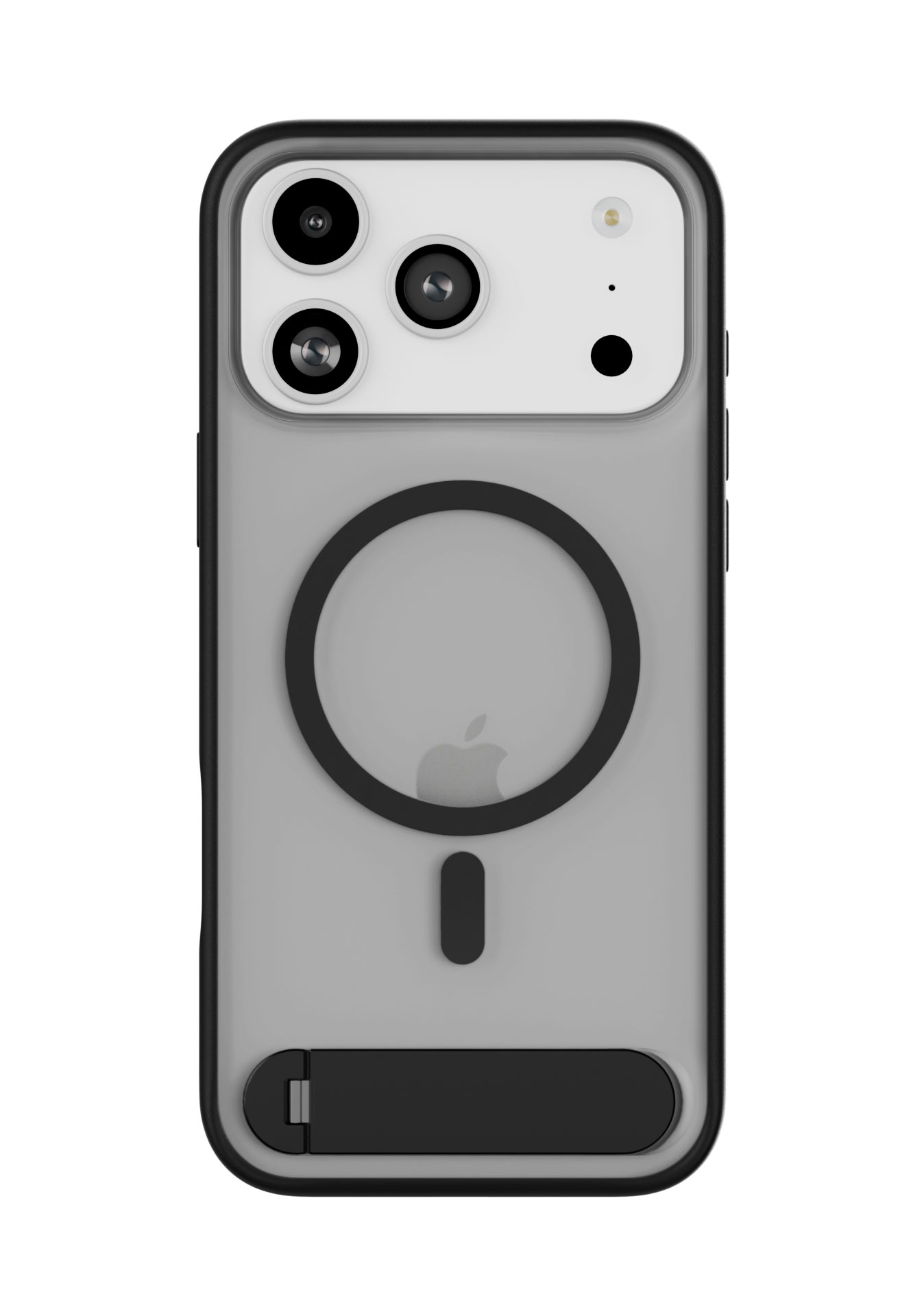 Фото Чехол защитный uBear Stand 360° Mag Case для iPhone 17 Pro Max, черный На фото изображено Чехол защитный uBear Stand 360° Mag Case для iPhone 17 Pro Max, черный