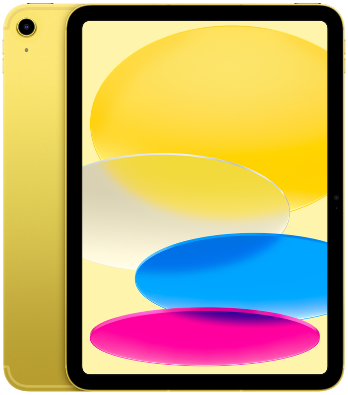 Apple iPad 11" (A16) Wi-Fi + Cellular 128 ГБ, Жёлтый Apple iPad 11" (A16) Wi-Fi + Cellular 128 ГБ, Жёлтый