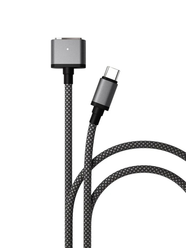 Кабель VLP Cable USB-C/MagSafe, 2м, серый космос