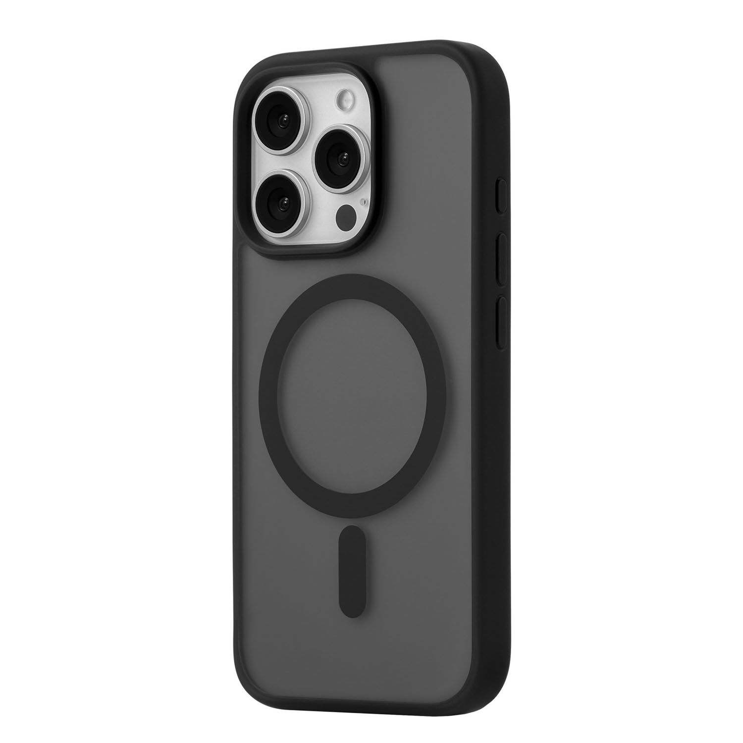 Чехол защитный uBear Cloud Mag Case для iPhone 16 Pro, черный