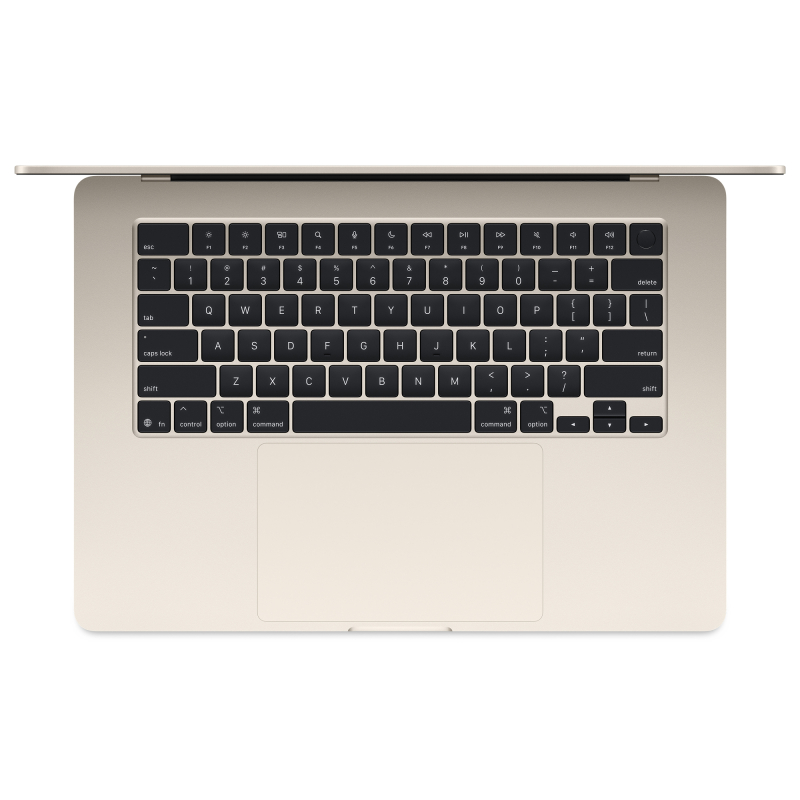 Apple MacBook Air 15" (M4, 10C / 10C, 2025) 24 ГБ, 512 ГБ SSD, Сияющая звезда