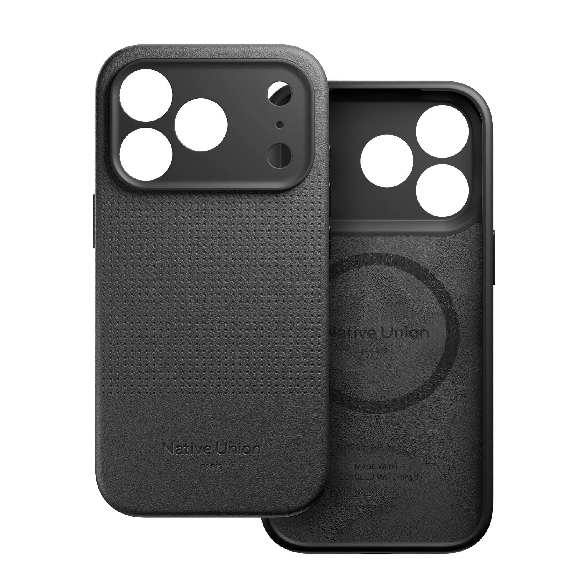 На фото изображено Чехол Native Union Active Case MagSafe для iPhone 17 Pro Max, черный