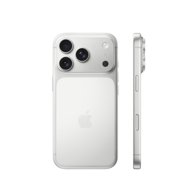 На фото изображено Apple iPhone 17 Pro Max, 2 ТБ, Серебристый