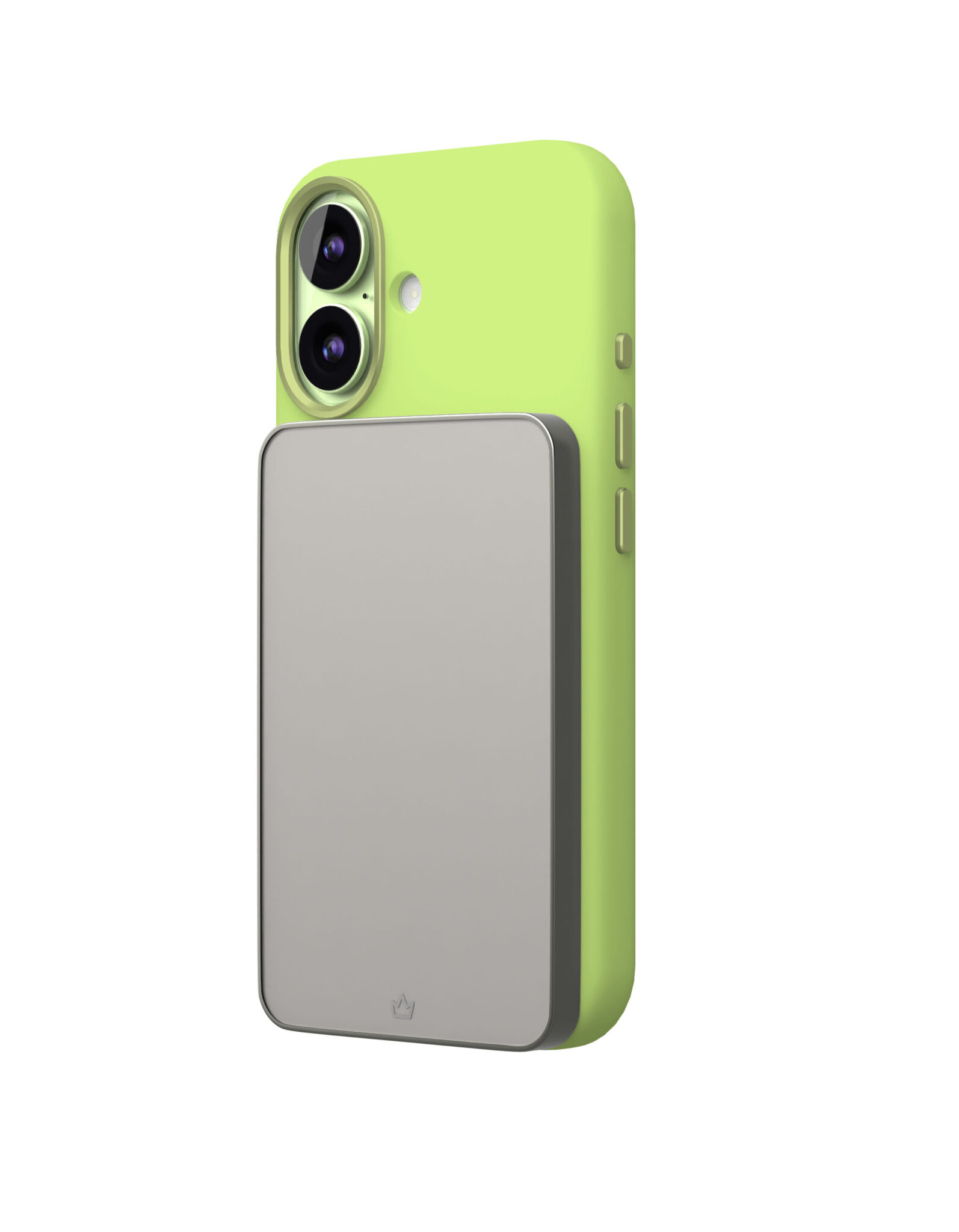Фото Чехол защитный VLP Aster Pro Case с MagSafe для iPhone 17, лайм На фото изображено Чехол защитный VLP Aster Pro Case с MagSafe для iPhone 17, лайм