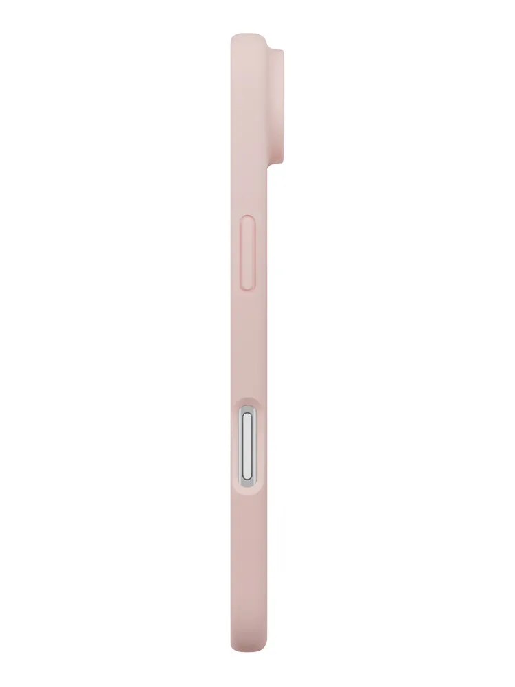 Фото Чехол Uniq Lino MagSafe для iPhone Air, розовый На фото изображено Чехол Uniq Lino MagSafe для iPhone Air, розовый