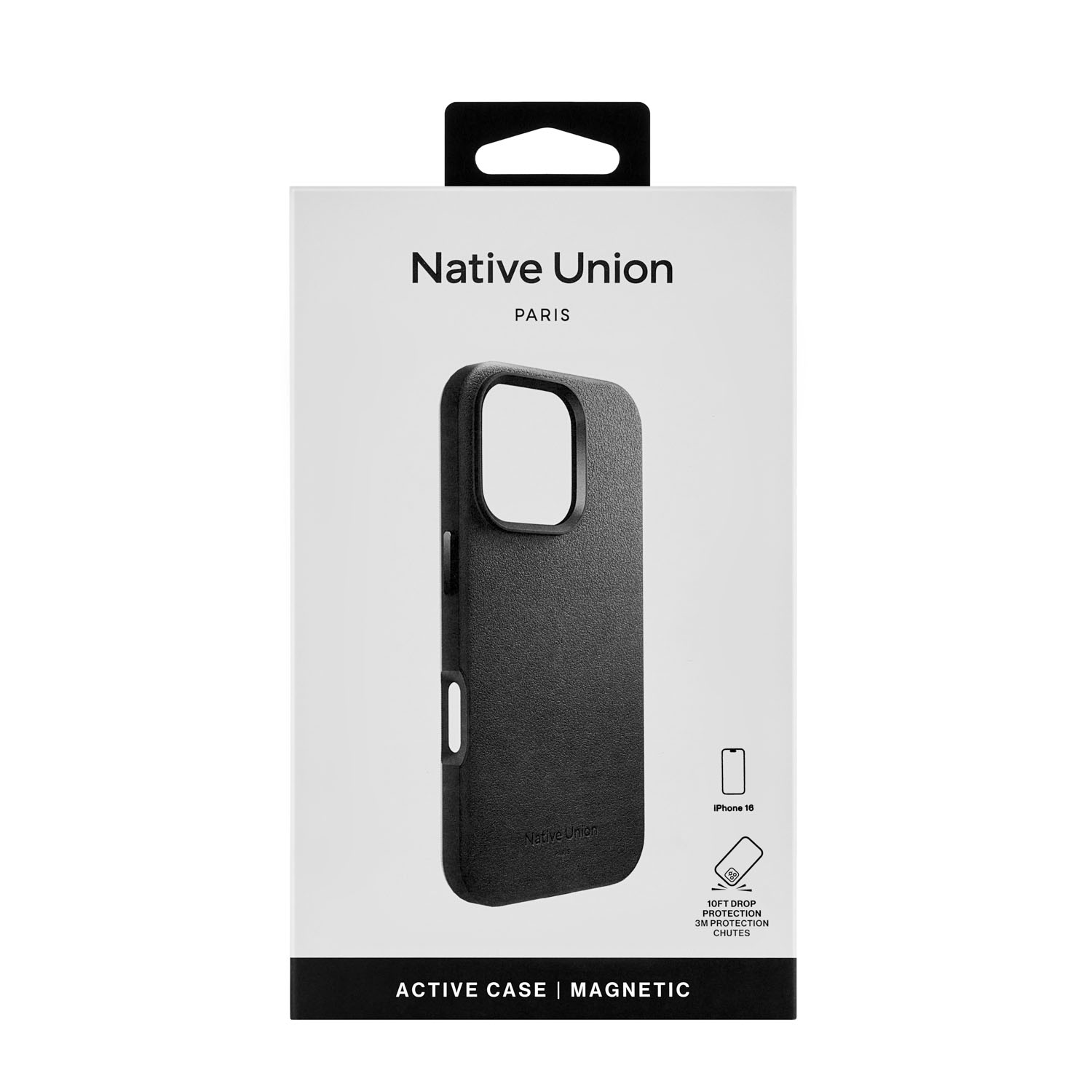 Чехол Native Union Active Case MagSafe для iPhone 16, черный
