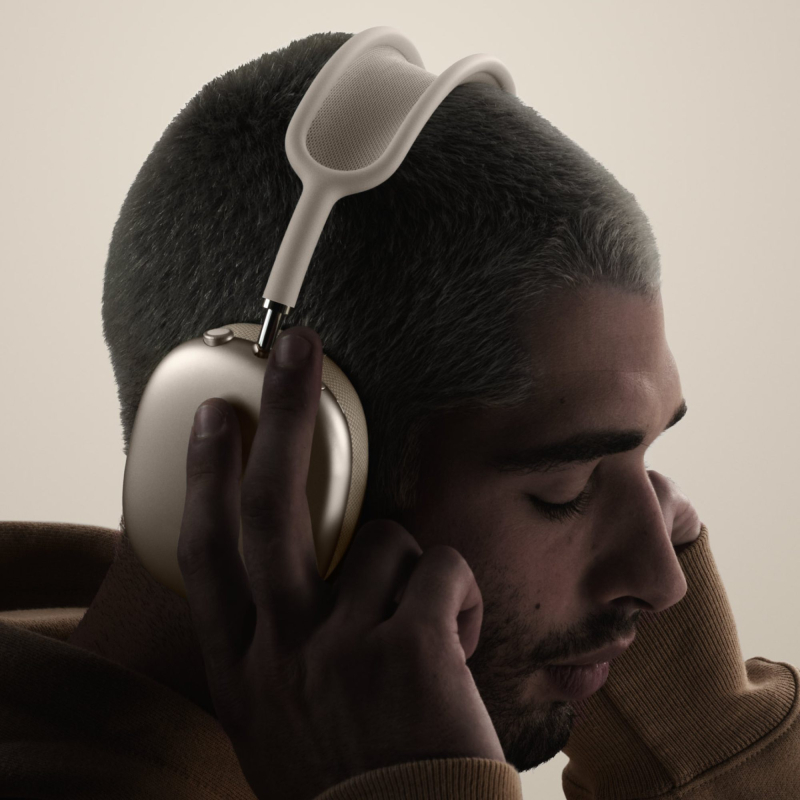 На фото изображено Наушники Apple AirPods Max 2, Синий
