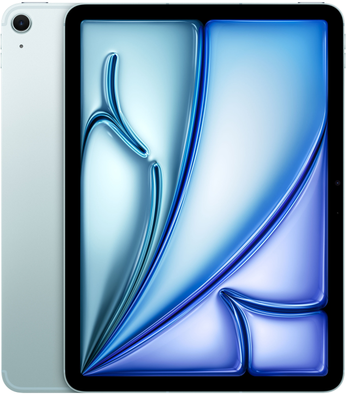 Apple iPad Air M2 11” дюймов Wi-Fi + Cellular 1 ТБ, Синий Apple iPad Air M2 11” дюймов Wi-Fi + Cellular 1 ТБ, Синий