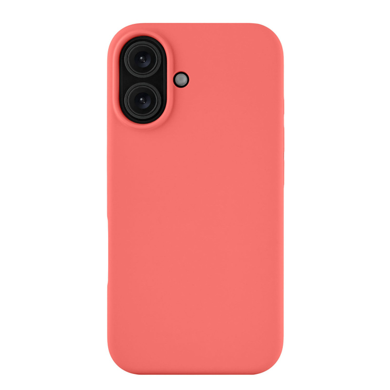 Чехол защитный uBear Touch Mag Case для iPhone 16, коралловый