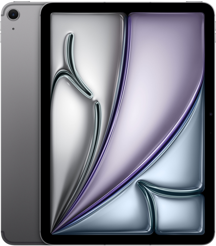 Apple iPad Air M3 (2025) 11” дюймов Wi-Fi + Cellular 128 ГБ, Серый космос