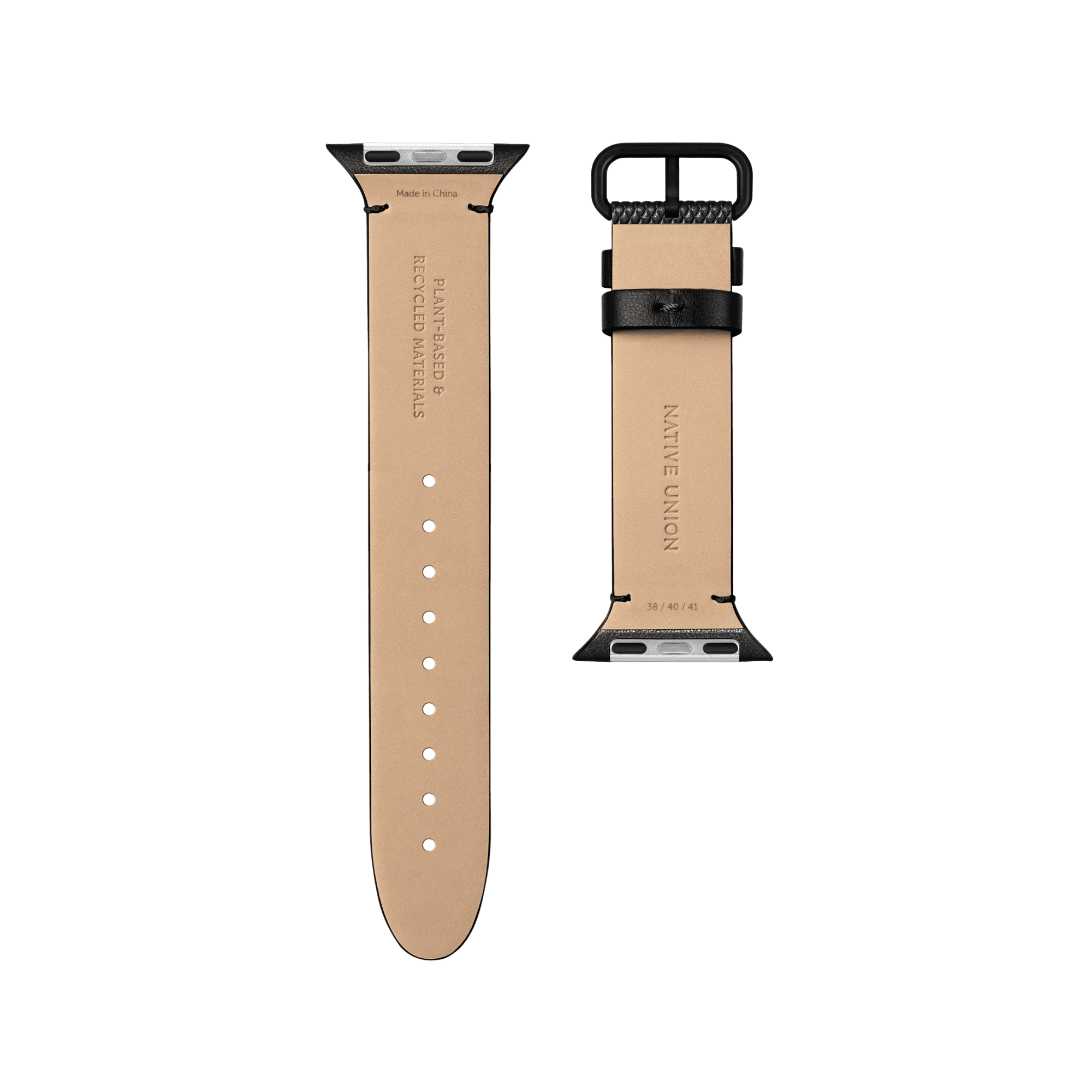 Ремешок Native Union (RE)Classic Strap для Apple Watch 40мм, черный