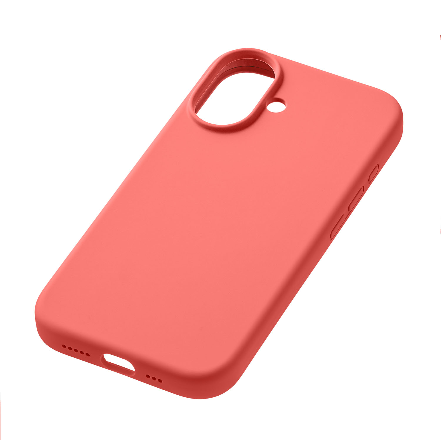 Чехол защитный uBear Touch Mag Case для iPhone 16, коралловый