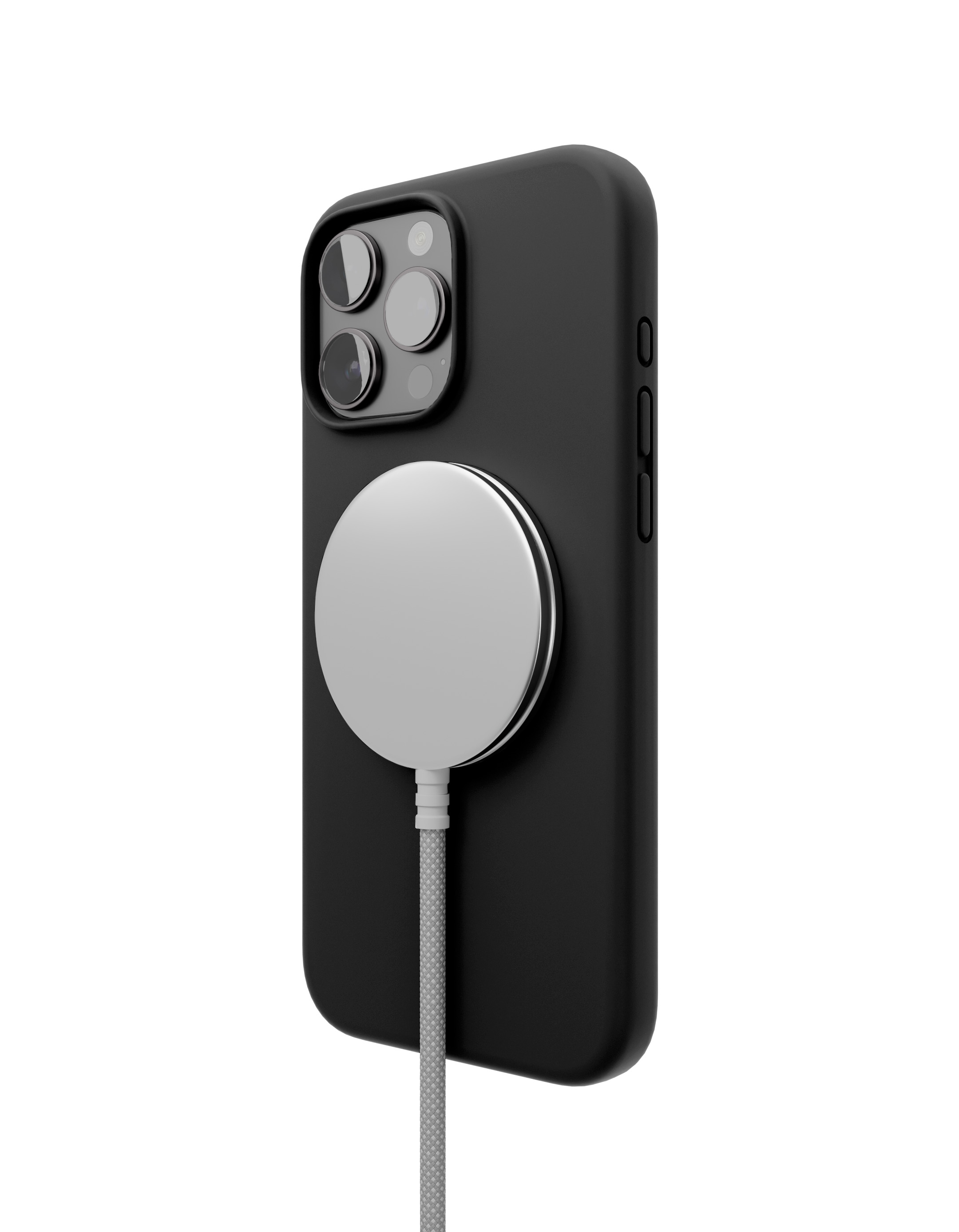 Чехол защитный VLP Aster Case с MagSafe для iPhone 16 Pro, черный