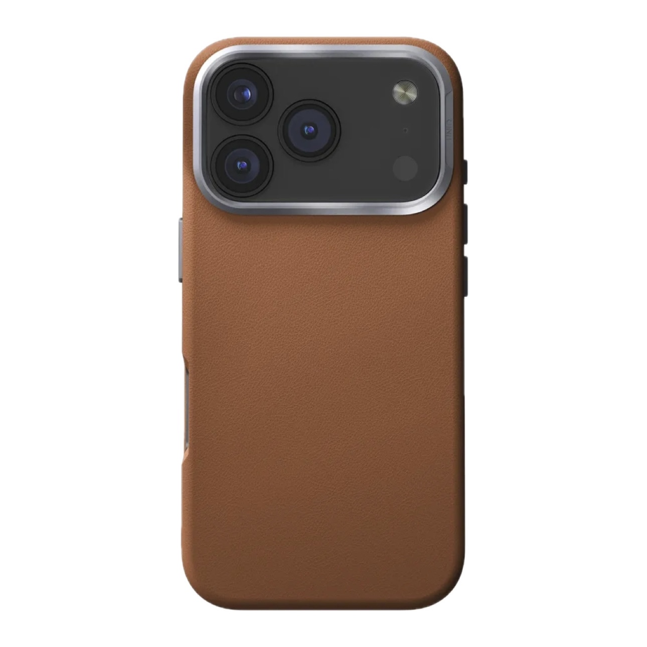 На фото изображено Чехол Uniq Lyden Magsafe для iPhone 17 Pro Max, коричневый