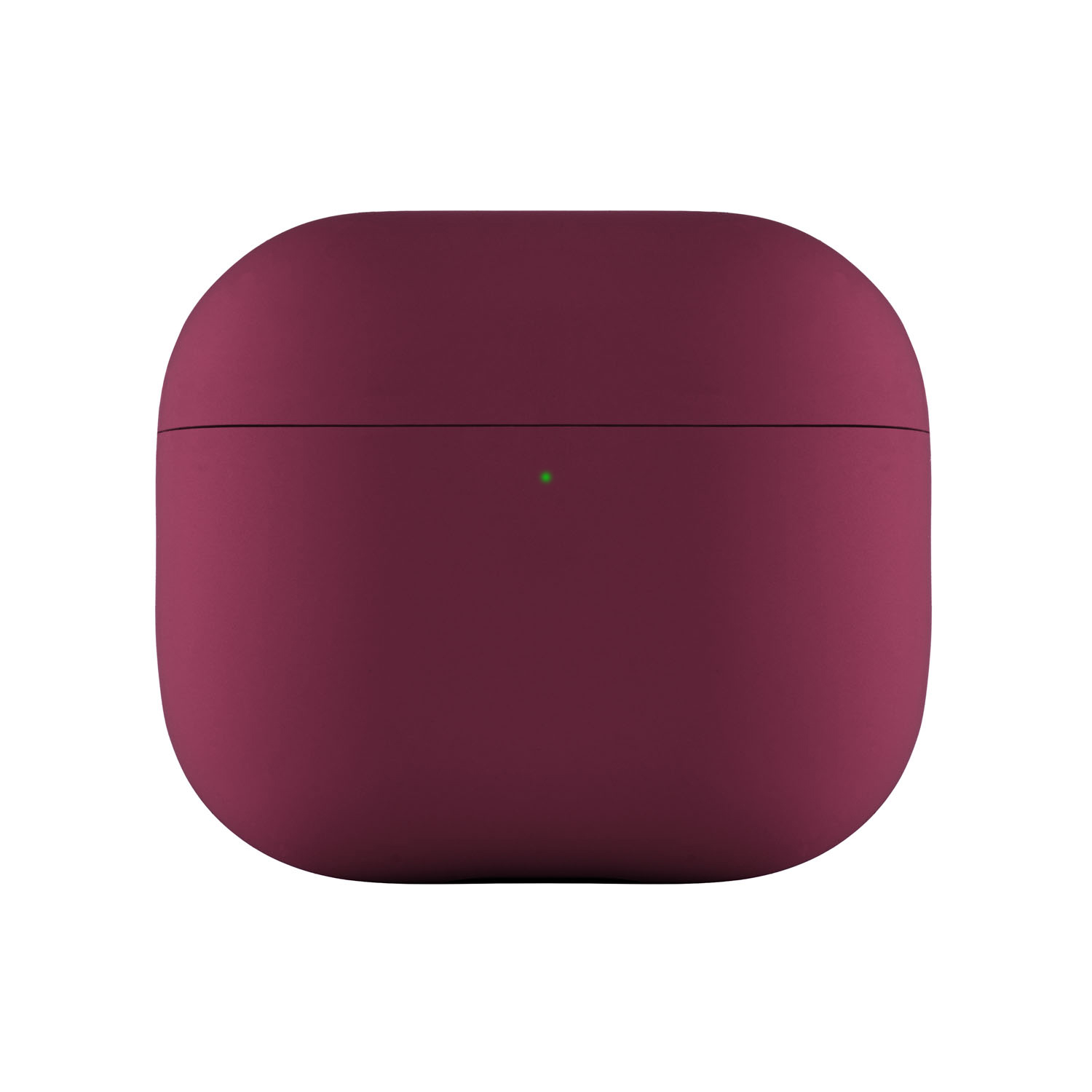 Ультратонкий силиконовый чехол Touch Case для AirPods 3, тёмно-фиолетовый