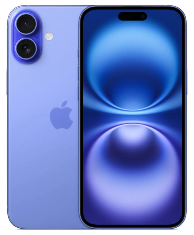 Apple iPhone 16 Plus, 512 ГБ, Ультрамарин