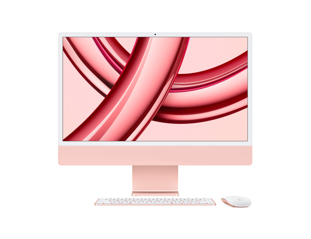 Apple iMac 24" Retina 4,5K, M3 8C / 10C, 24 ГБ, 1 ТБ, Розовый