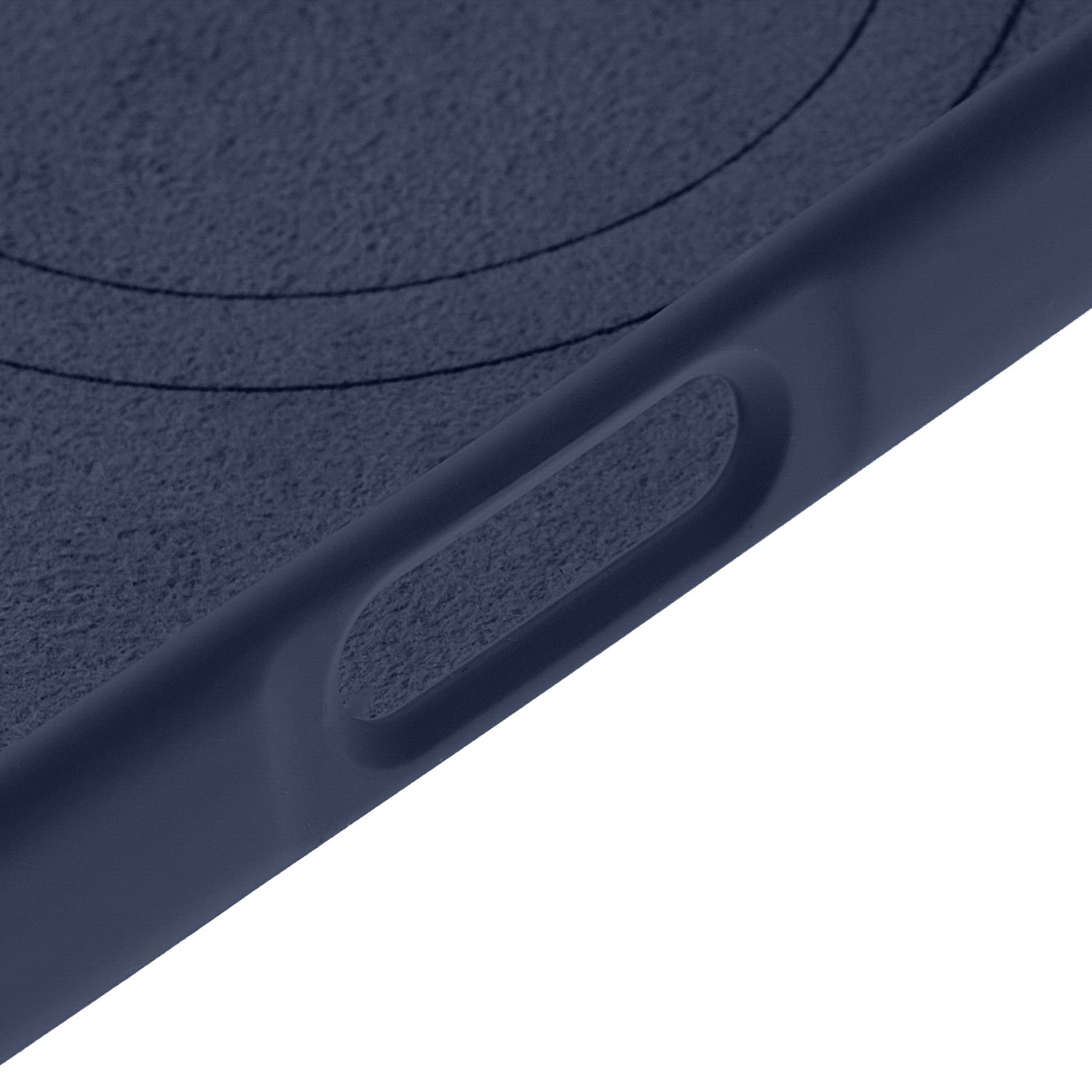 Чехол защитный uBear Touch Mag Case для iPhone 16, темно-синий