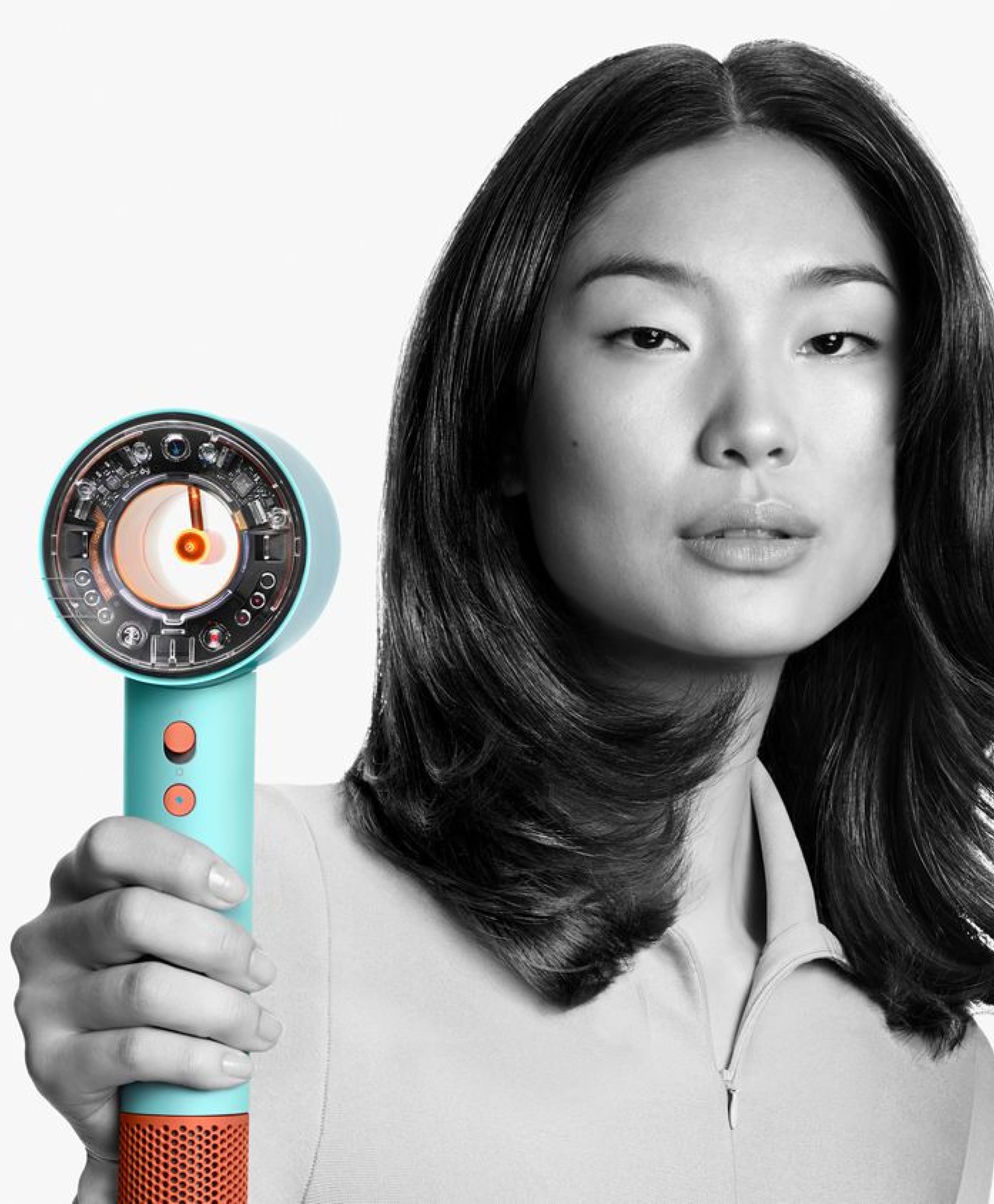 Фен Dyson Supersonic Nural HD16, Ceramic Patina/Topaz