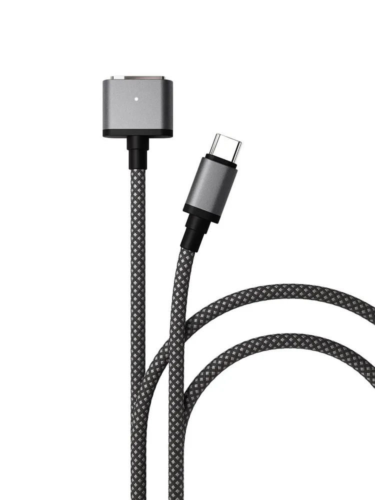 Кабель VLP Cable USB-C/MagSafe, 2м, серый космос