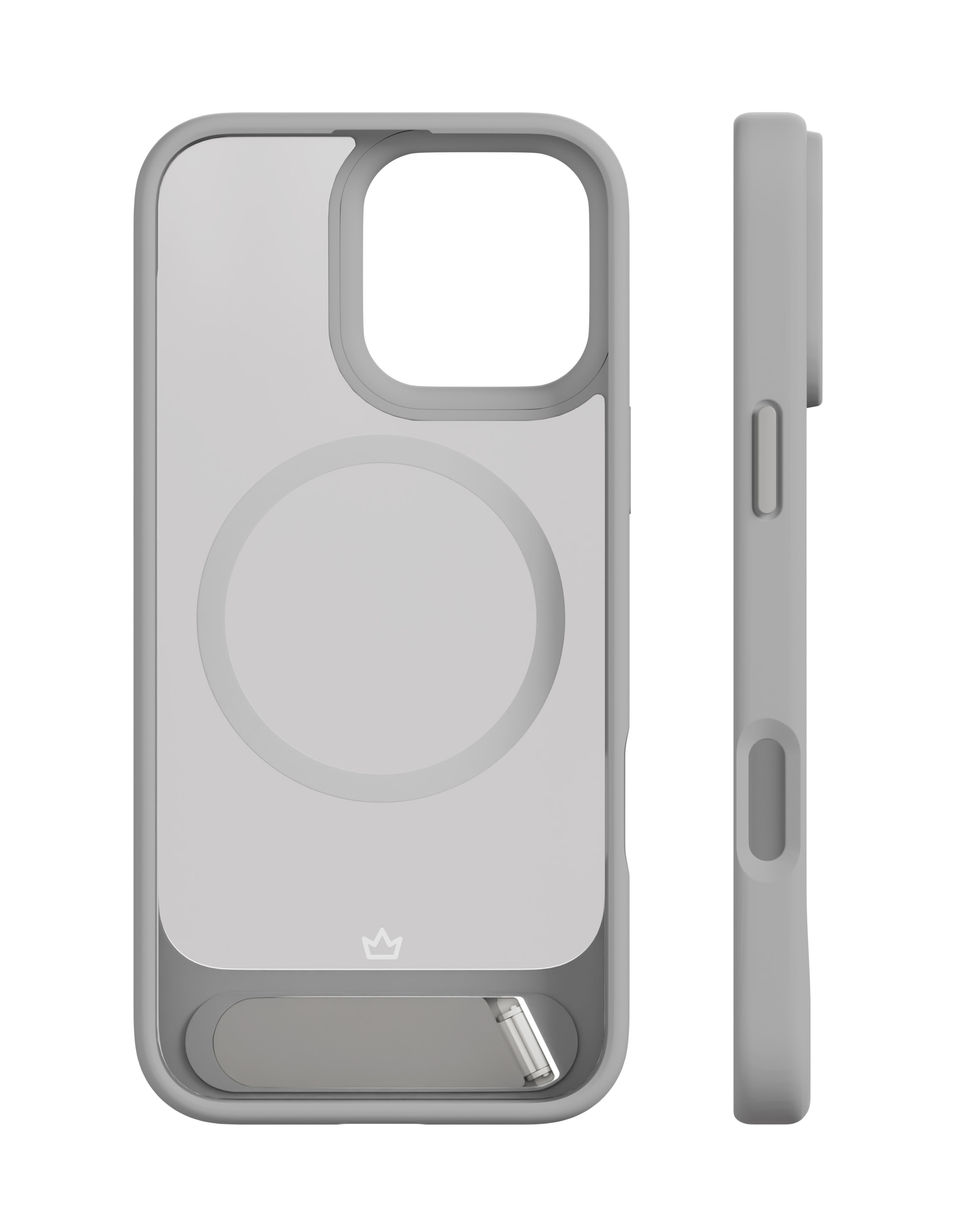 Чехол защитный VLP Reels Case с MagSafe для iPhone 16 Pro Max, серый