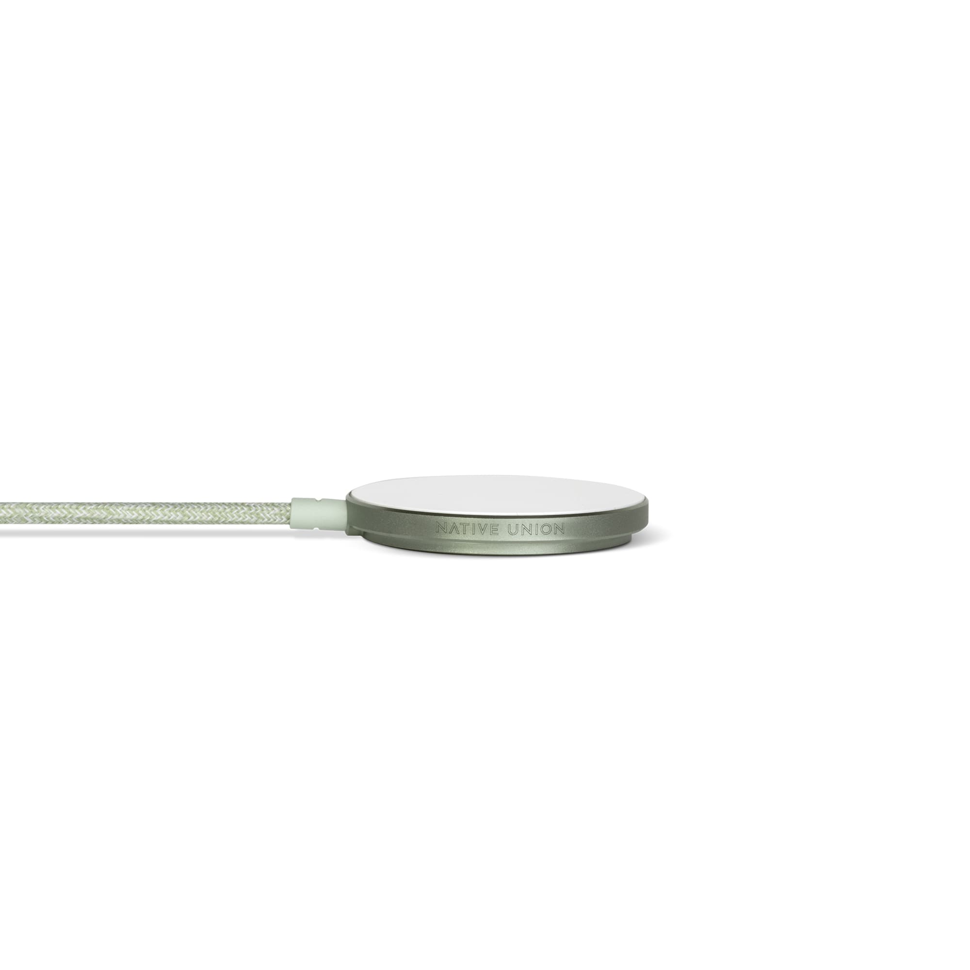 Беспроводное зарядное устройство Native Union Snap Cable, 15 Вт, светло-зеленый