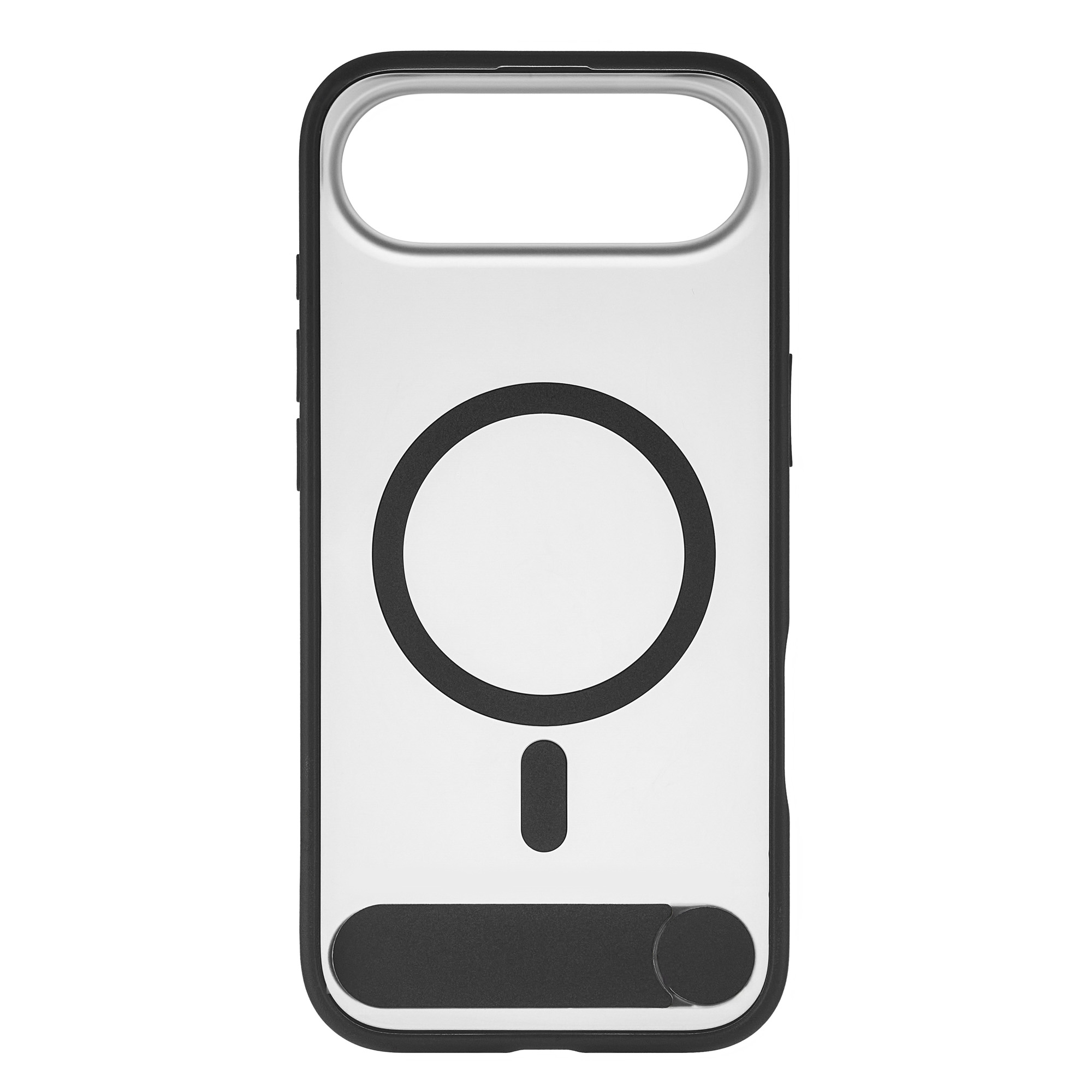 На фото изображено Чехол защитный uBear Stand 360° Mag Case для iPhone Air, черный