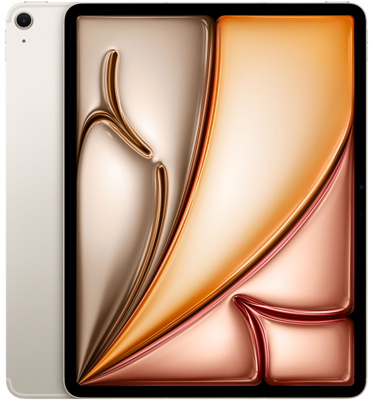 Apple iPad Air M3 (2025) 13” дюймов Wi-Fi + Cellular 1 ТБ, Сияющая звезда Apple iPad Air M3 (2025) 13” дюймов Wi-Fi + Cellular 1 ТБ, Сияющая звезда