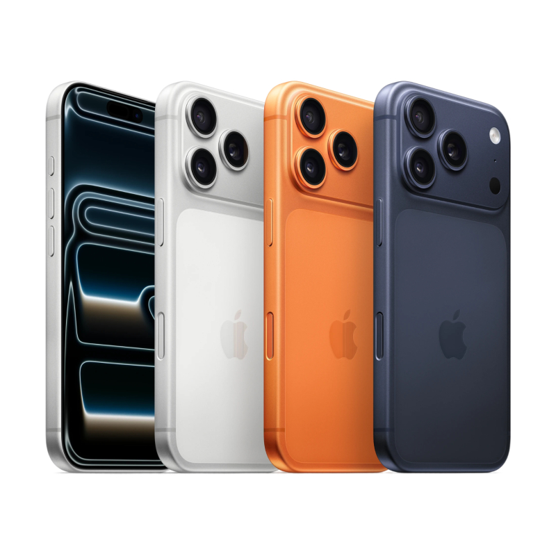 На фото изображено Apple iPhone 17 Pro Max, 2 ТБ, Серебристый
