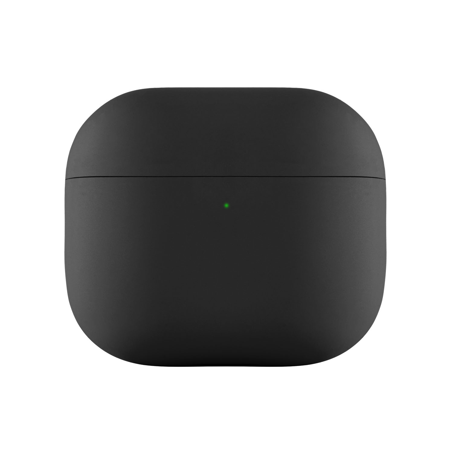 Ультратонкий силиконовый чехол Touch Case для AirPods 3, чёрный