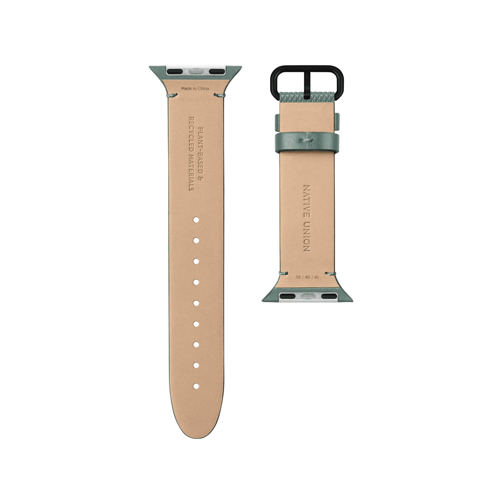 Ремешок Native Union (RE)Classic Strap для Apple Watch 40мм, зеленый