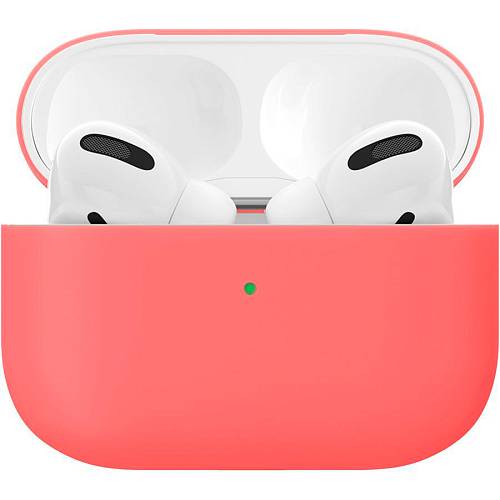 Чехол силиконовый VLP Soft Touch для AirPods 3, коралловый