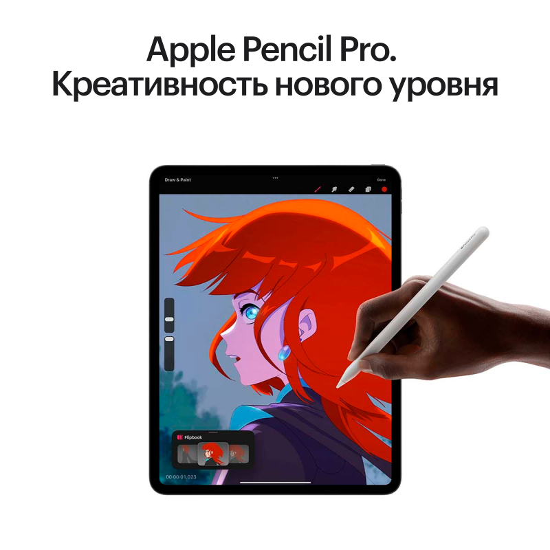 Apple iPad Pro M4, 13” дюймов Wi-Fi + Cellular 1 ТБ, Чёрный космос