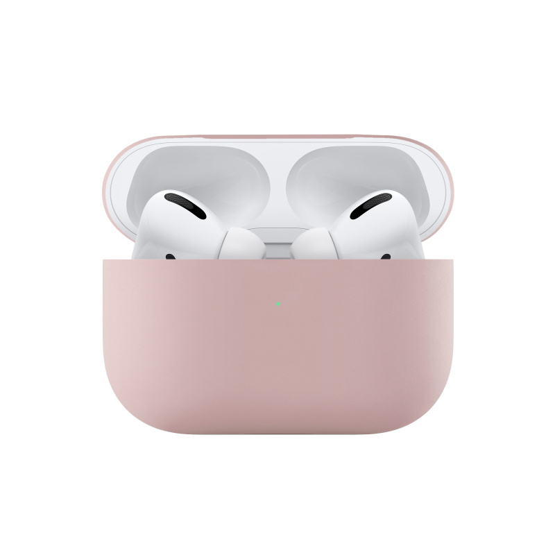 Ультратонкий силиконовый чехол uBear Touch Case for AirPods Pro, розовый Ультратонкий силиконовый чехол uBear Touch Case for AirPods Pro, розовый
