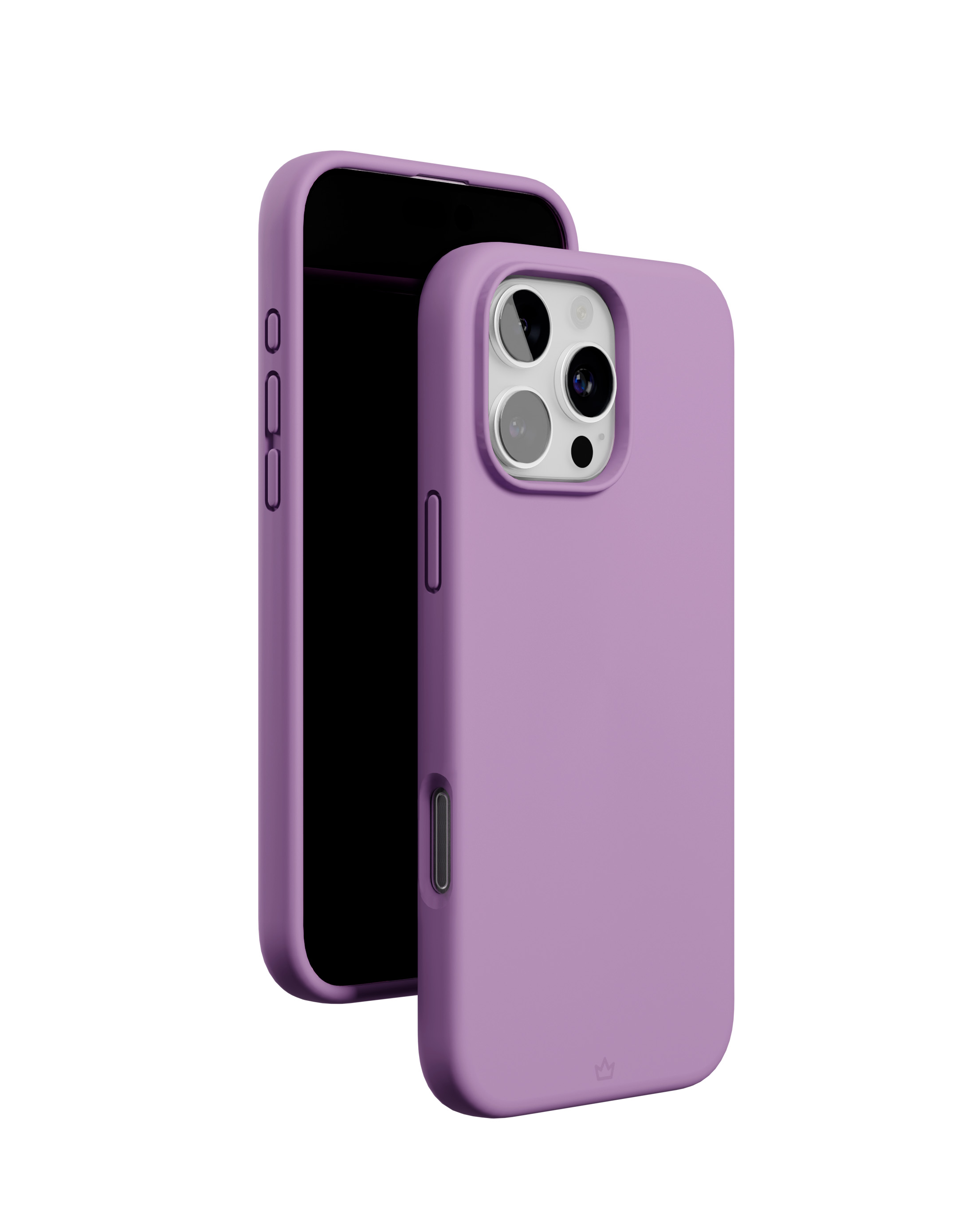 Чехол защитный VLP Aster Case с MagSafe для iPhone 16 Pro, розовый