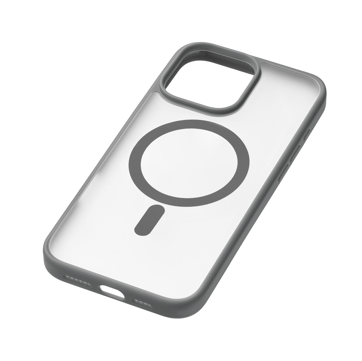 Чехол защитный uBear Cloud Mag Case для iPhone 16 Pro Max, серый