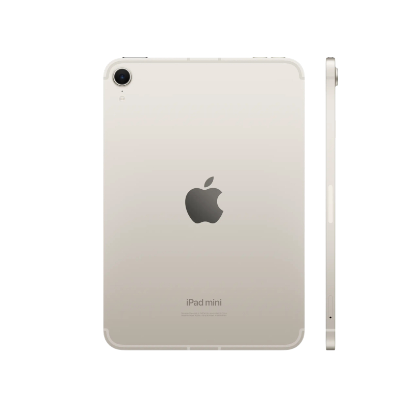Apple iPad mini 7 (2024) Wi-Fi+Cellular 512 ГБ, Сияющая звезда