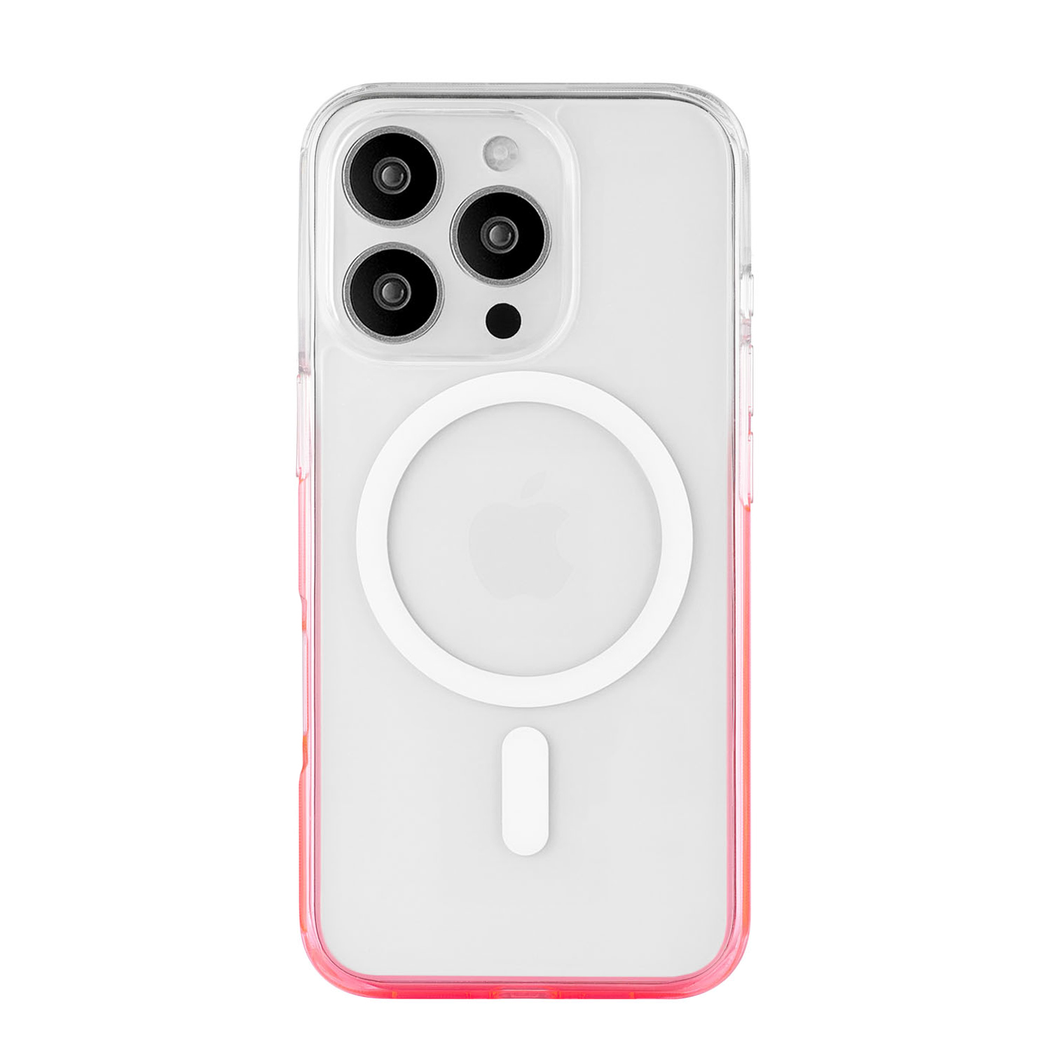 Чехол защитный uBear Fusion Mag Case для iPhone 16 Pro, неоновый розовый