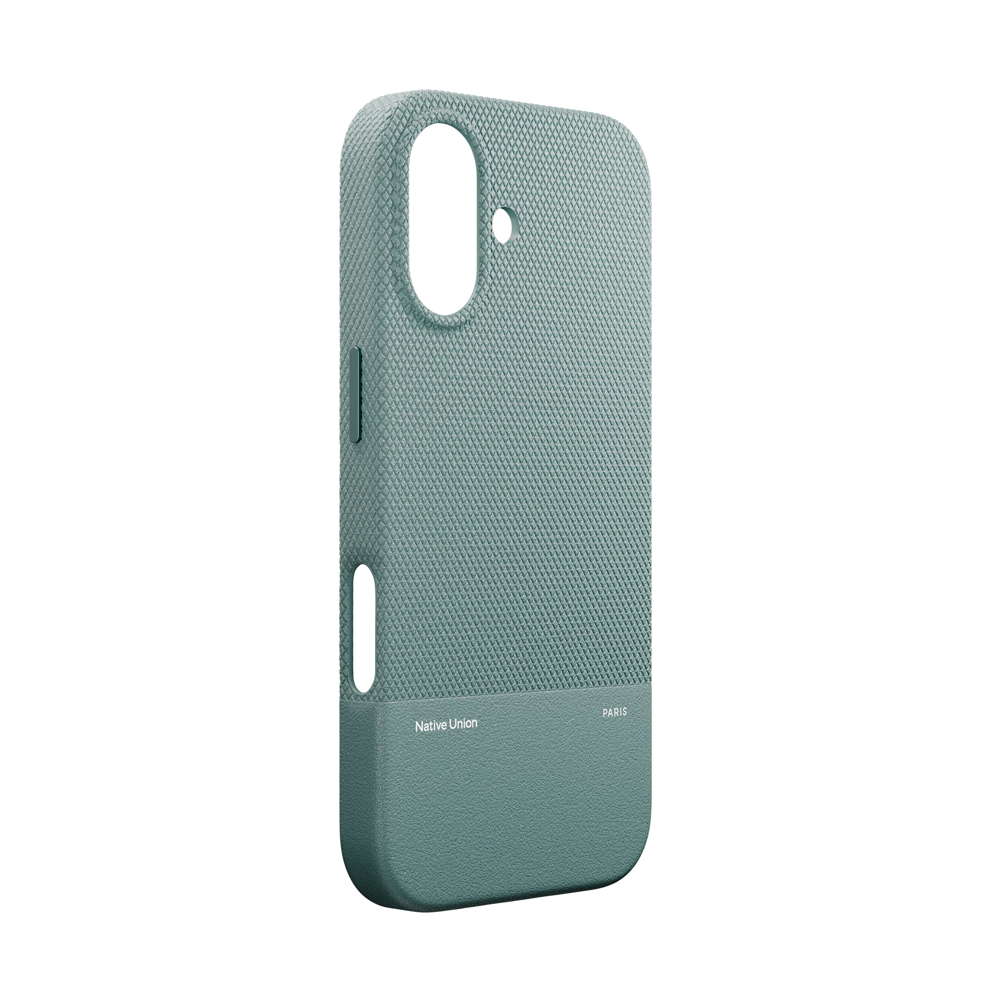 Фото Чехол Native Union Paris (Re)Classic Case для iPhone 17, зеленый На фото изображено Чехол Native Union Paris (Re)Classic Case для iPhone 17, зеленый