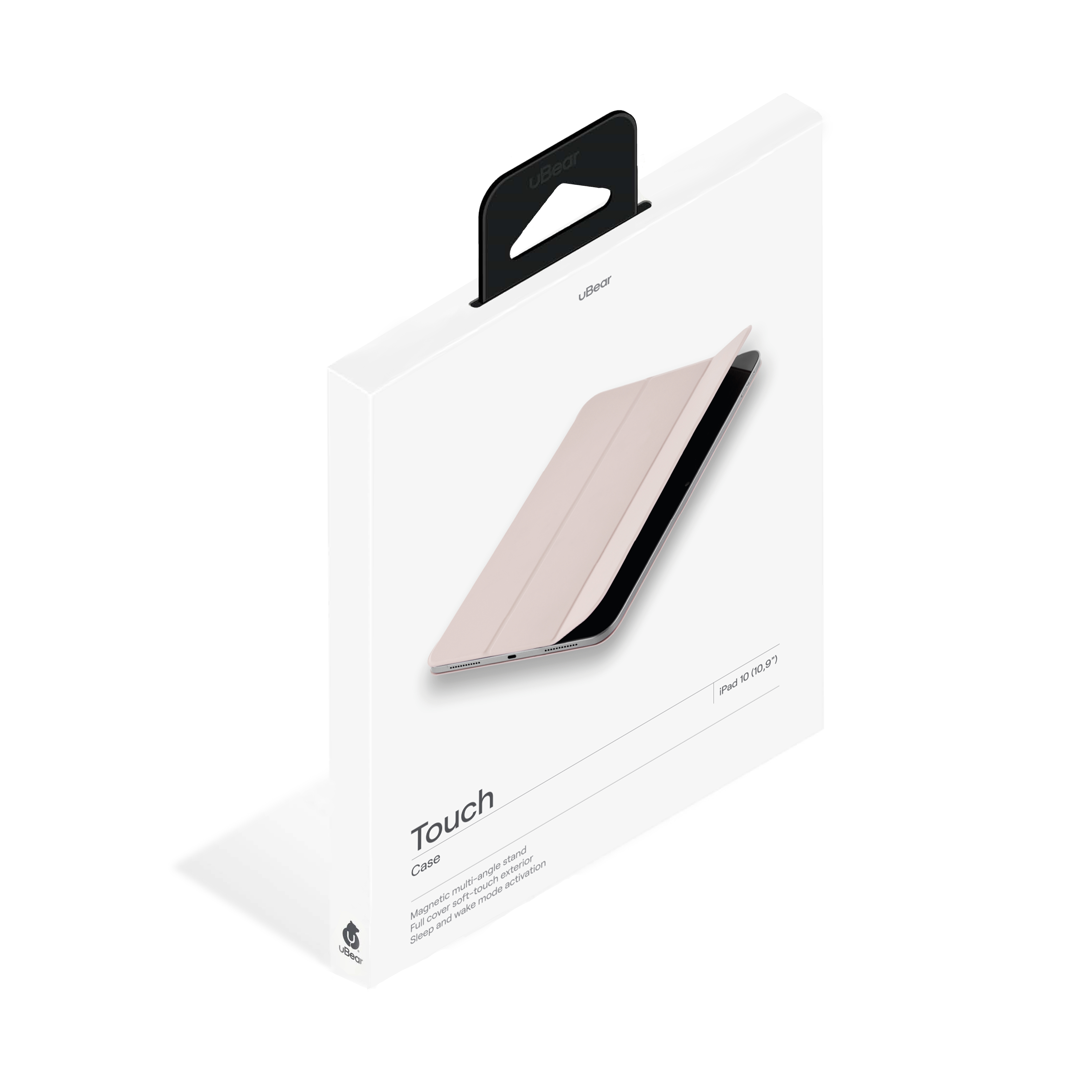Чехол uBear Touch case для iPad 10th Gen 10,9”, розовый