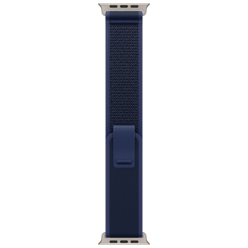 Apple Watch Ultra 2 GPS + Cellular, 49 мм, корпус из бежевого титана, ремешок Trail синего цвета, размер M/L