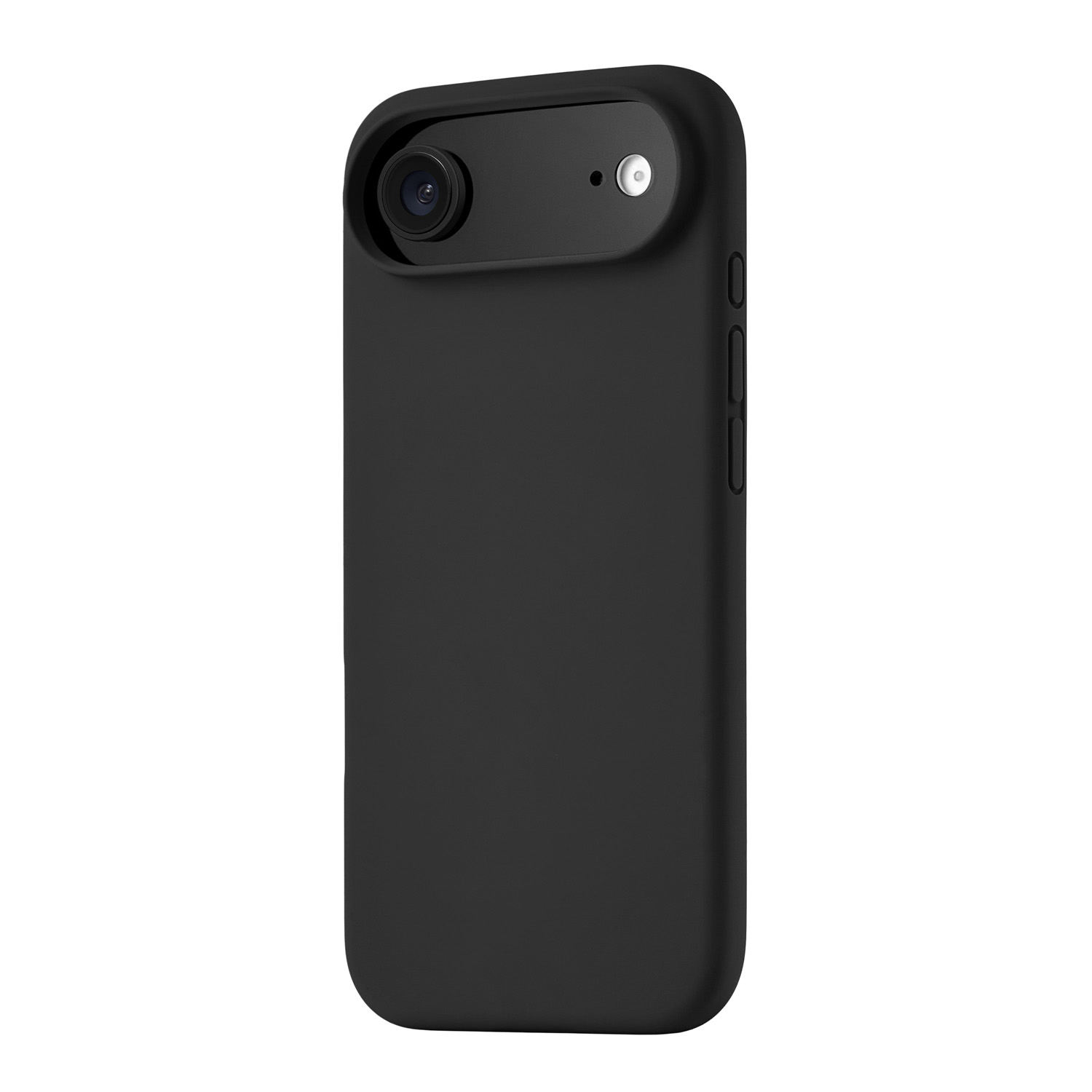 На фото изображено Чехол защитный uBear Touch Mag Case для iPhone 17 Air, MagSafe, черный