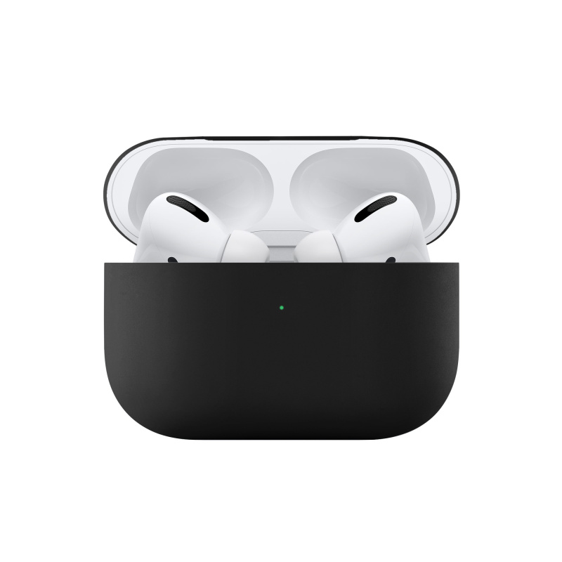 Ультратонкий силиконовый чехол uBear Touch Case for AirPods Pro, чёрный Ультратонкий силиконовый чехол uBear Touch Case for AirPods Pro, чёрный
