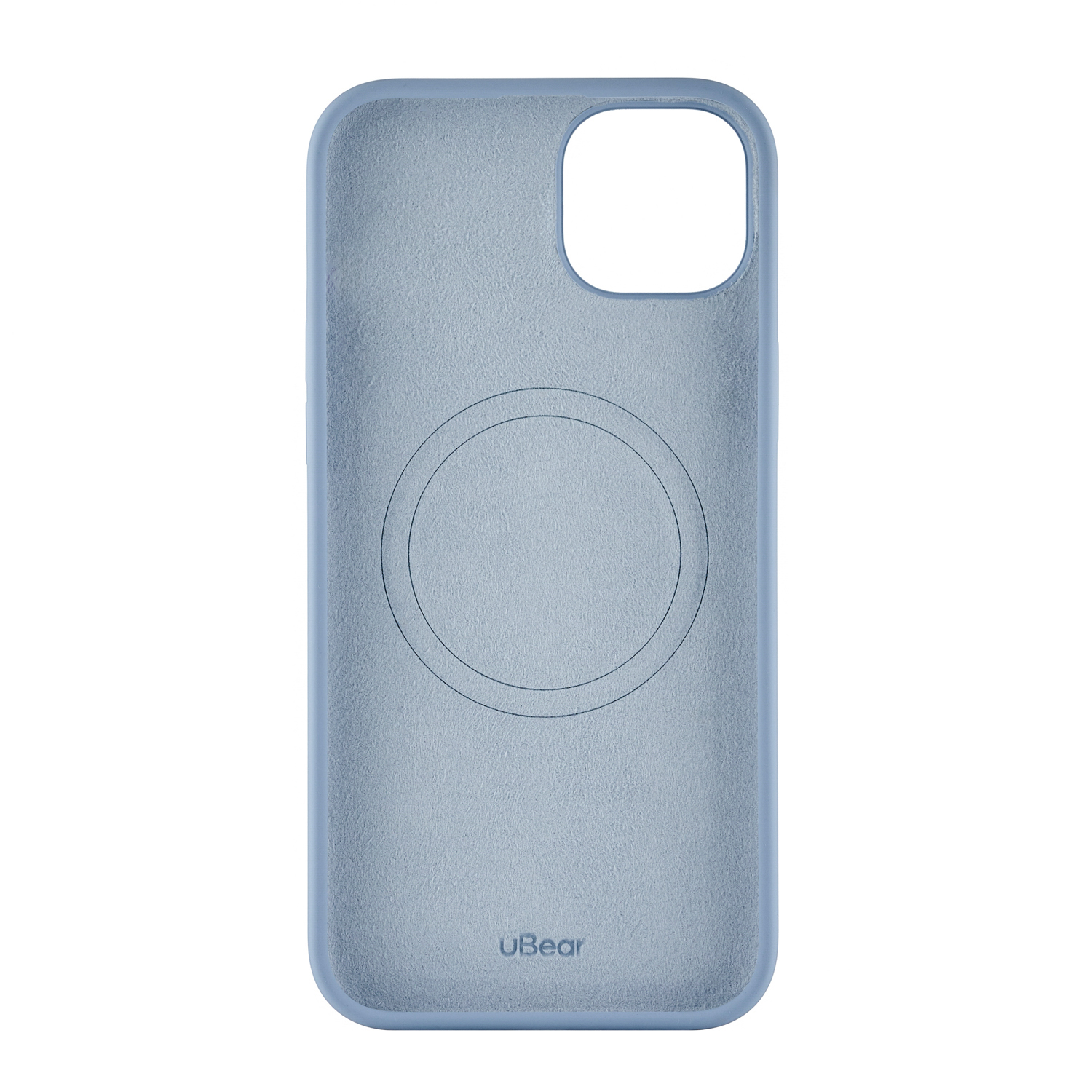 Чехол защитный uBear Touch Mag Case для iPhone 15 Plus, голубой