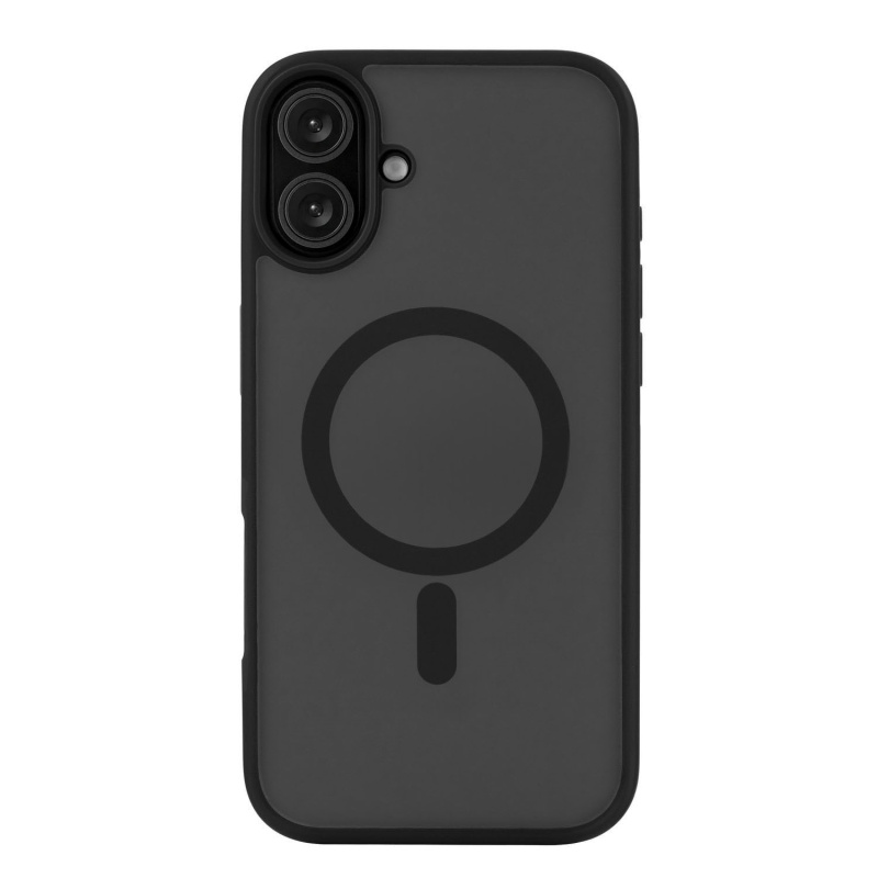 Чехол защитный uBear Cloud Mag Case для iPhone 16 Plus, черный