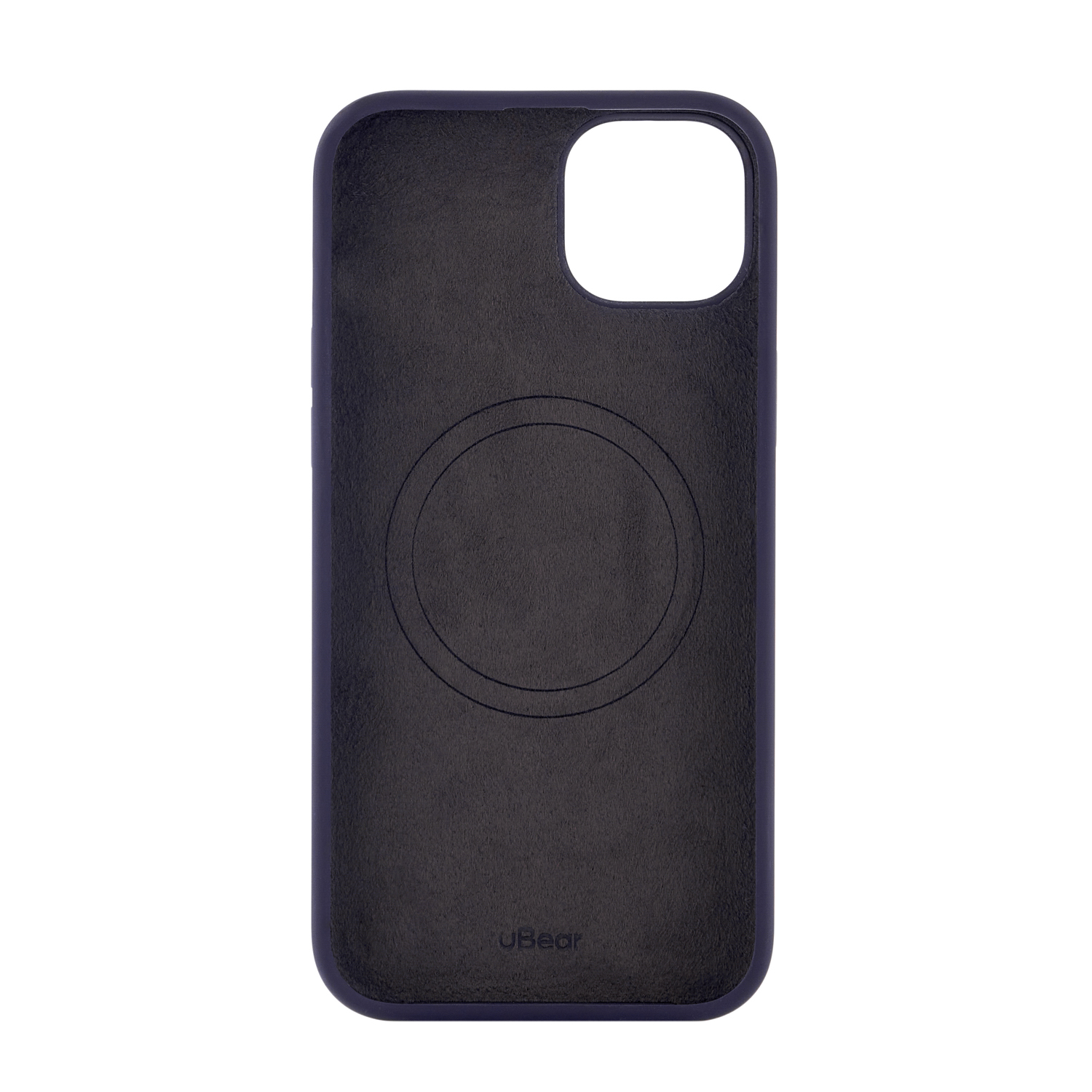 Чехол защитный uBear Touch Mag Case для iPhone 15 Plus, темно-фиолетовый