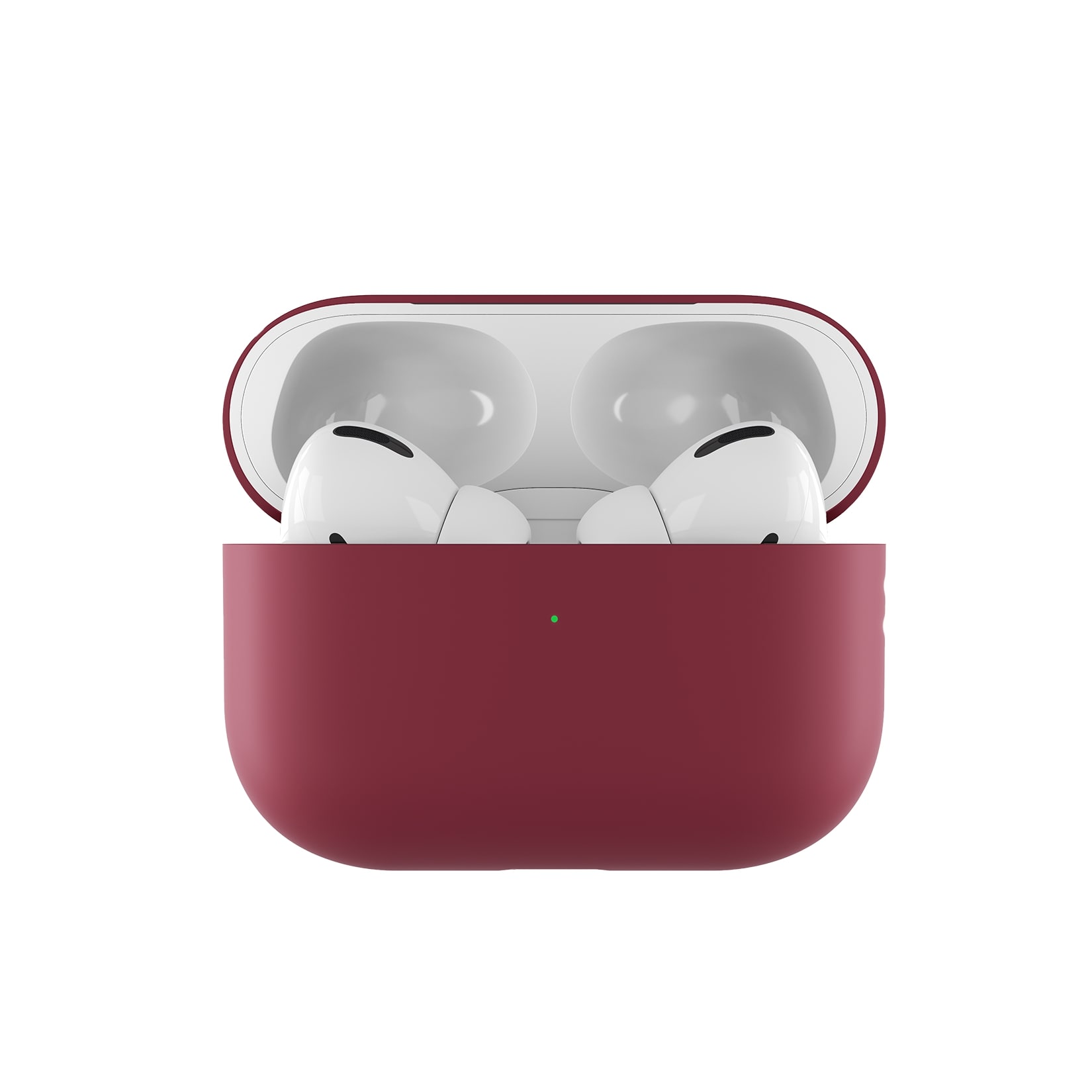 Ультратонкий силиконовый чехол uBear Touch Case AirPods Pro 2 / Pro, тёмно-фиолетовый