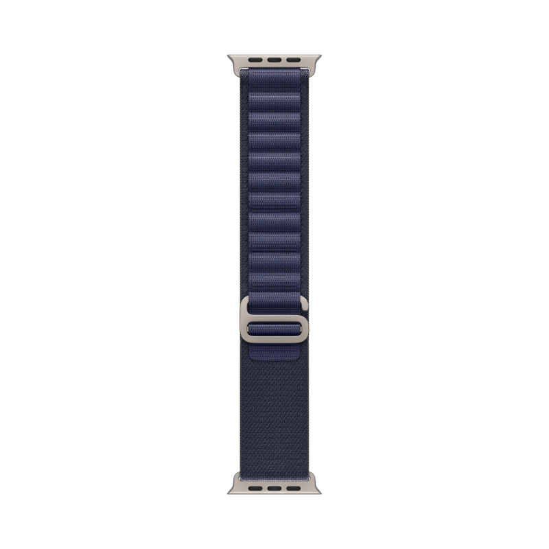 Apple Watch Ultra 2 GPS + Cellular, 49 мм, корпус из бежевого титана, ремешок Alpine темно-синего цвета, размер M