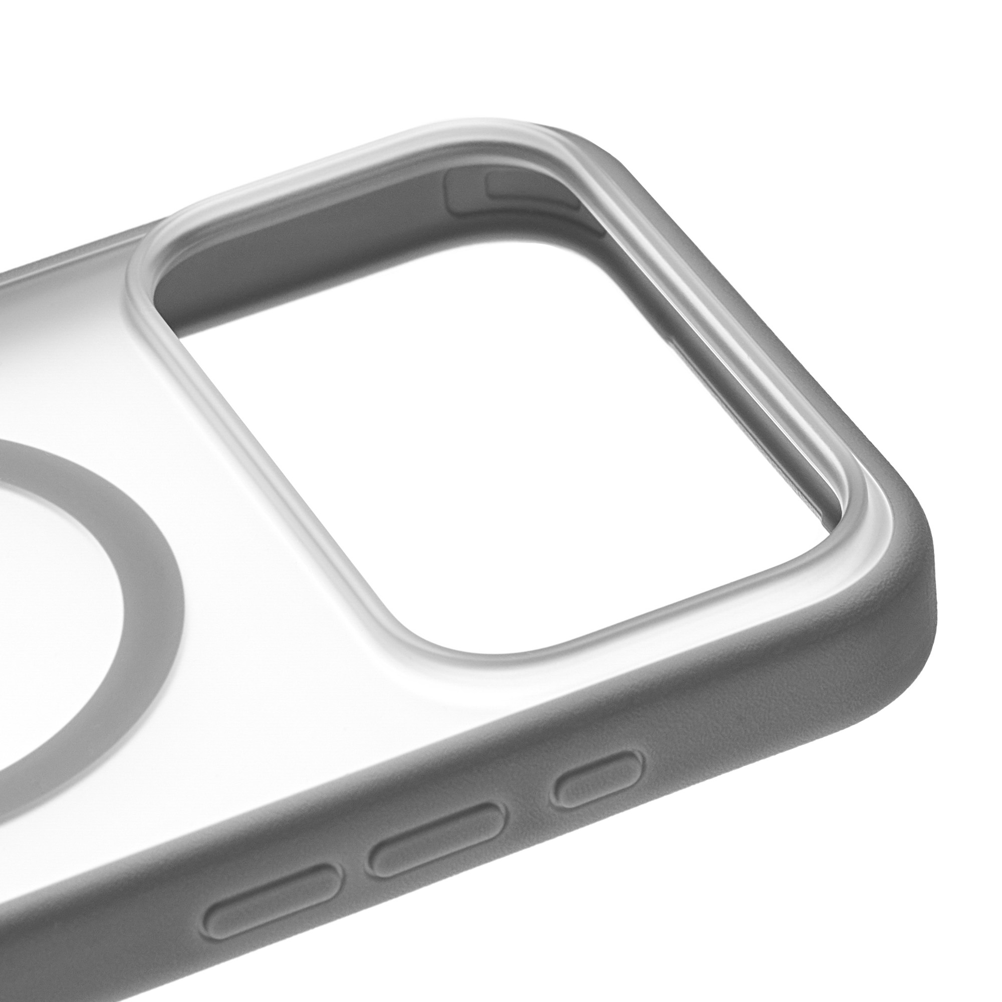 Фото Чехол защитный uBear Stand 360° Mag Case для iPhone 17 Pro Max, серый На фото изображено Чехол защитный uBear Stand 360° Mag Case для iPhone 17 Pro Max, серый