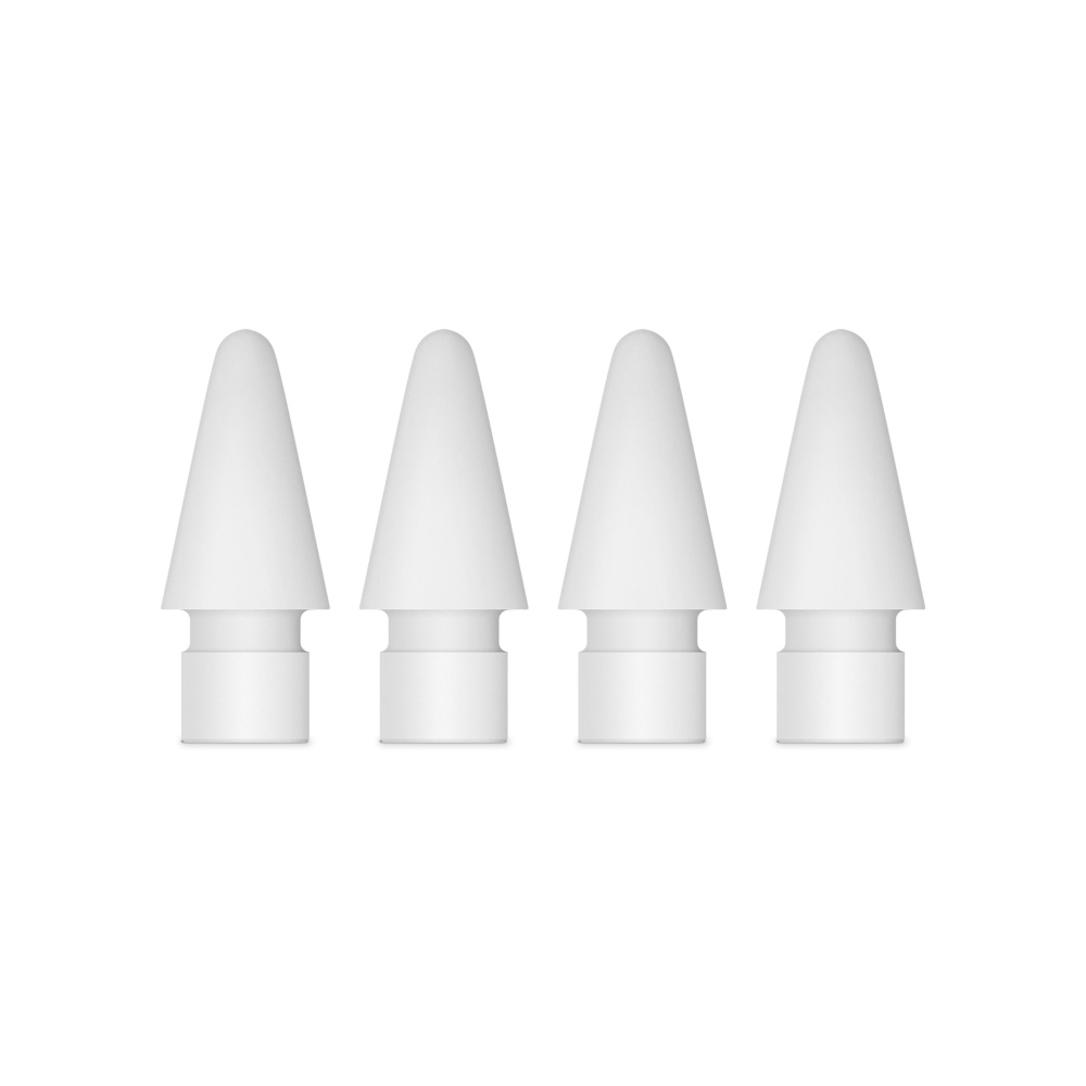 Наконечники Apple для Apple Pencil Pro, USB-C, 1-го и 2-го поколений (комплект — 4 шт.) Наконечники Apple для Apple Pencil Pro, USB-C, 1-го и 2-го поколений (комплект — 4 шт.)